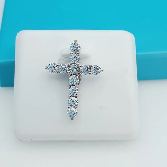 925 Sterling Silver CZ Beautiful Pendant for Women, 1USPAR4050 - Picture 10 of 10